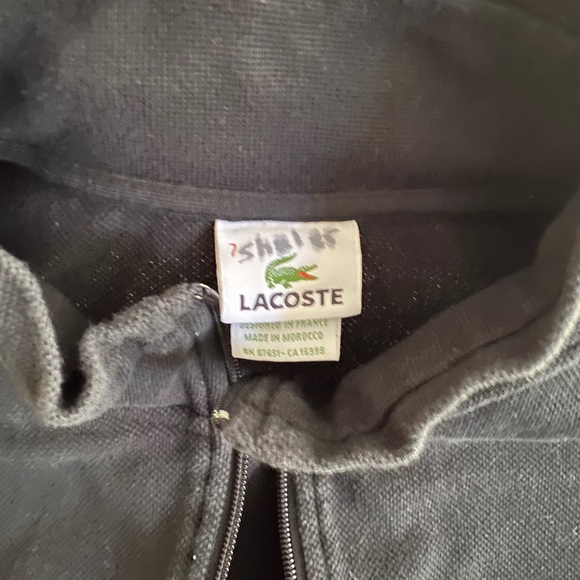 Lacoste size 7 sweater - Picture 2 of 4